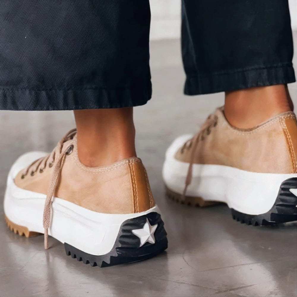 Elisa™ - Παπούτσια Sneakers με Πλατφόρμα από Δέρμα