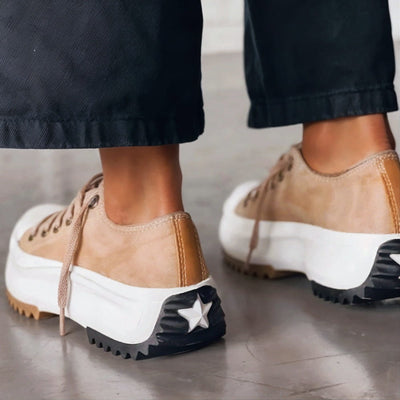 Elisa™ - Παπούτσια Sneakers με Πλατφόρμα από Δέρμα