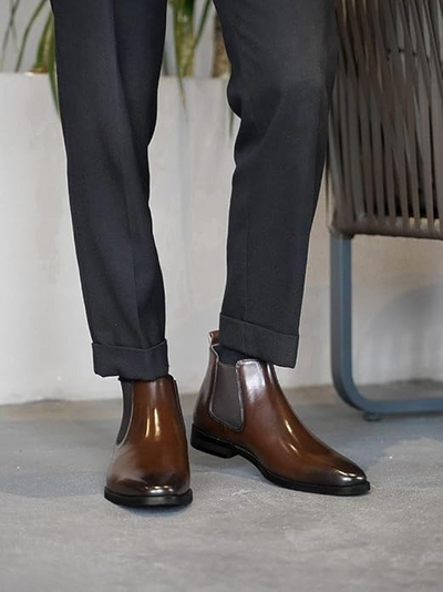 Pio | Chelsea Boots in Italian Leather