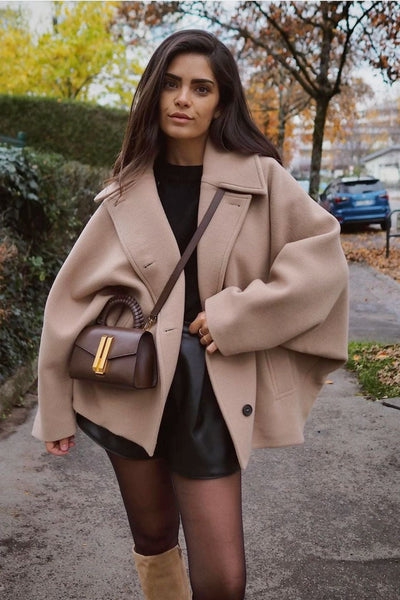 Jazzy | Oversize-Wollmantel