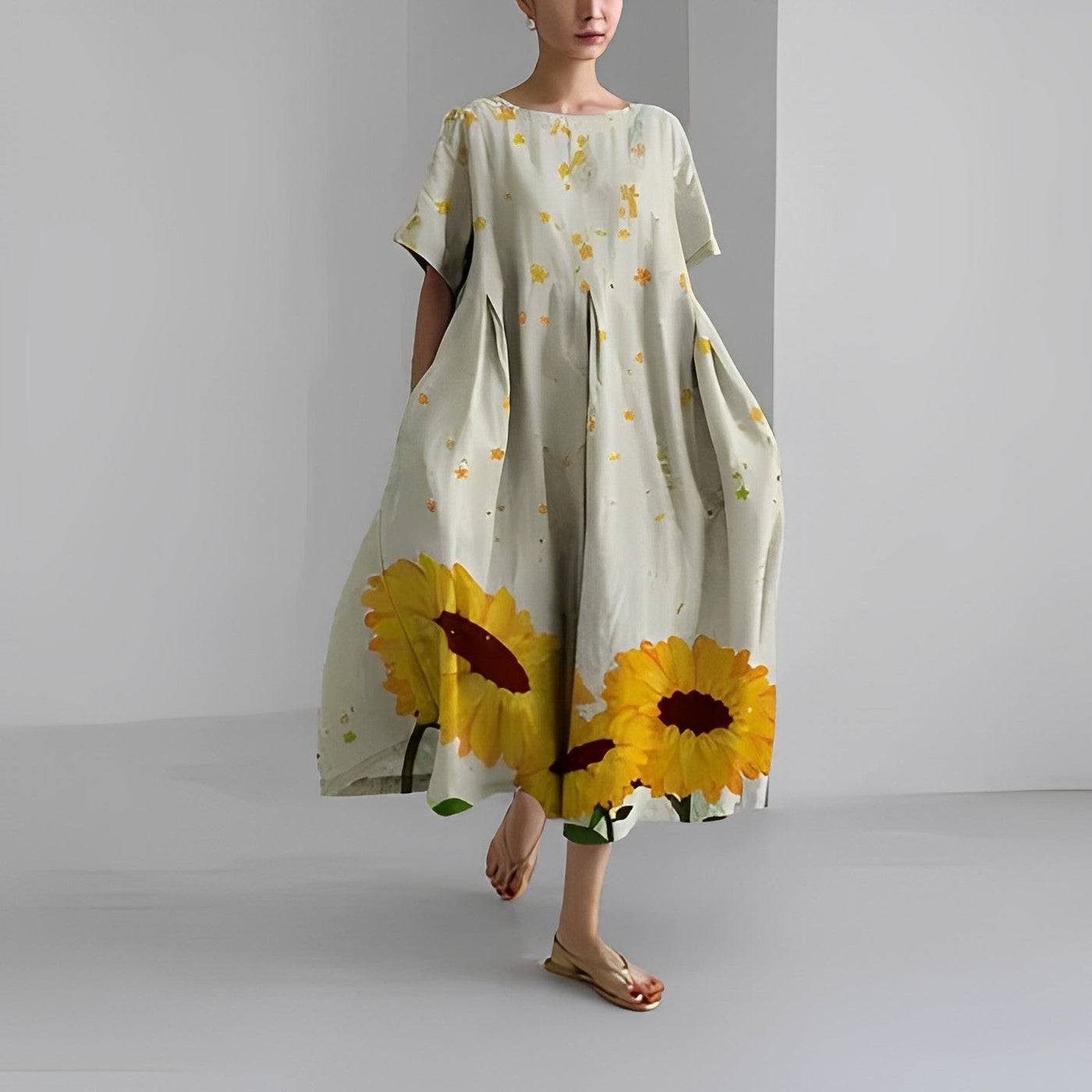 Fleur – Ελαφρύ Εκτυπωμένο Φόρεμα