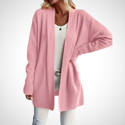 Wajda™ – Γυναικείο πλεκτό κα cardigan με ανοιχτό μπροστινό μέρος