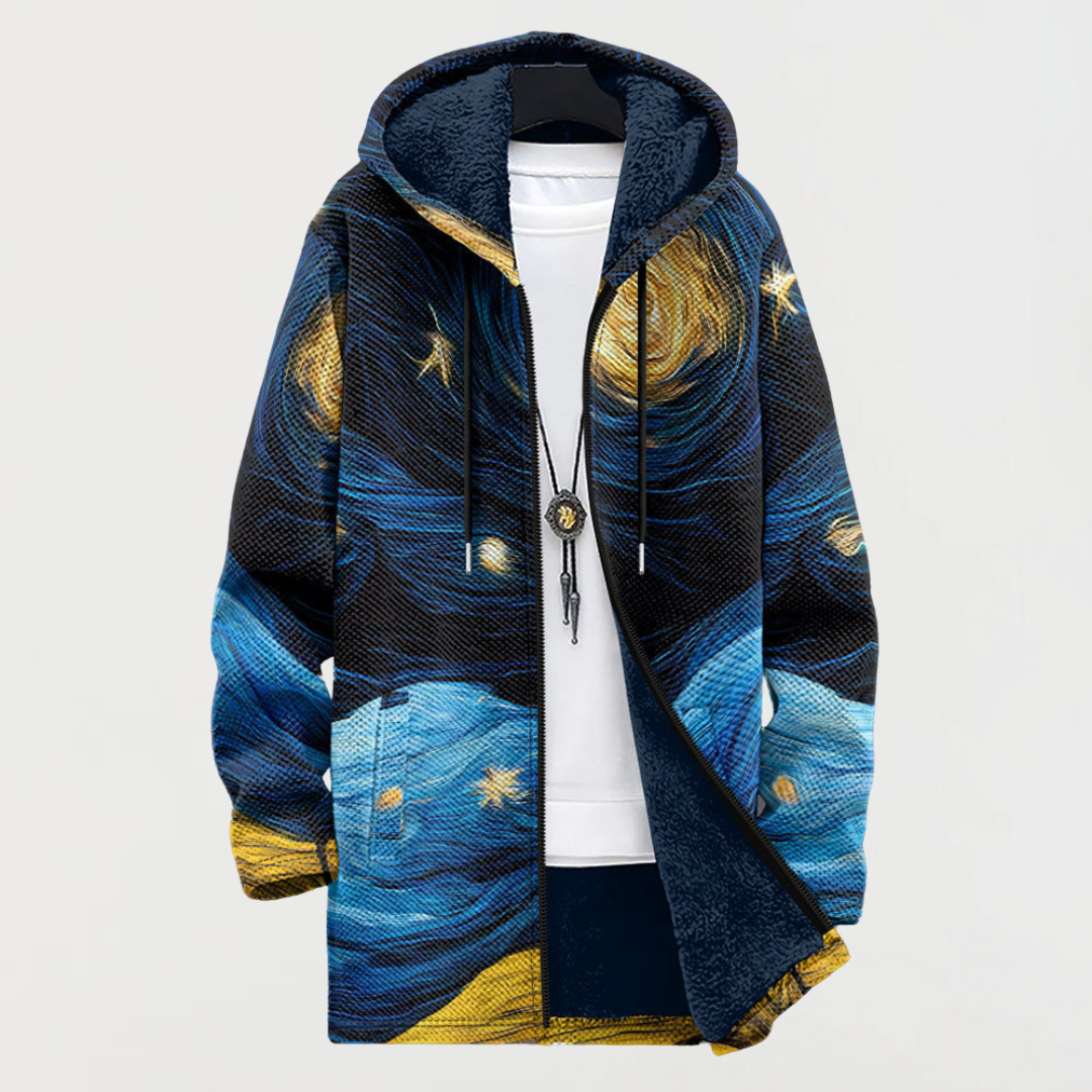 Νίνα | Χειμωνιάτικη Νύχτα με Αστέρια Hoodie