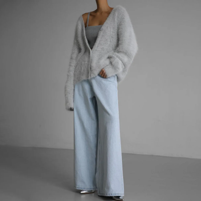 DHALIA | Κομψό oversized κασκόλ