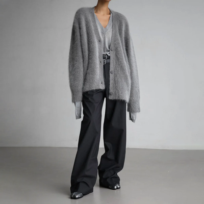 DHALIA | Κομψό oversized κασκόλ