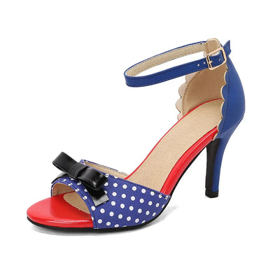 MELINA – Πέδιλα Peeptoe-High Heels με λουράκι στον αστράγαλο