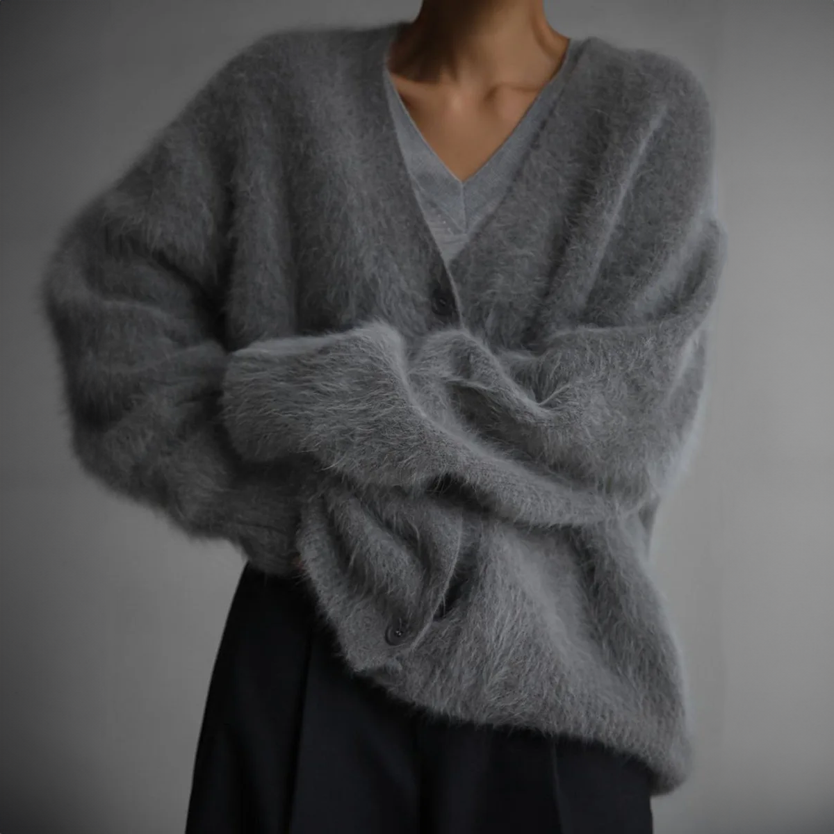 DHALIA | Κομψό oversized κασκόλ