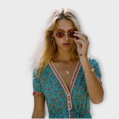 Ranya - Μίντι Φόρεμα Boho