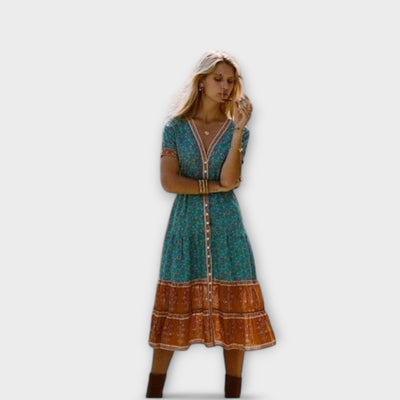 Ranya - Μίντι Φόρεμα Boho