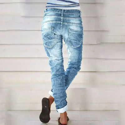 Charlotte™ Κομψό Slim Fit Παντελόνι