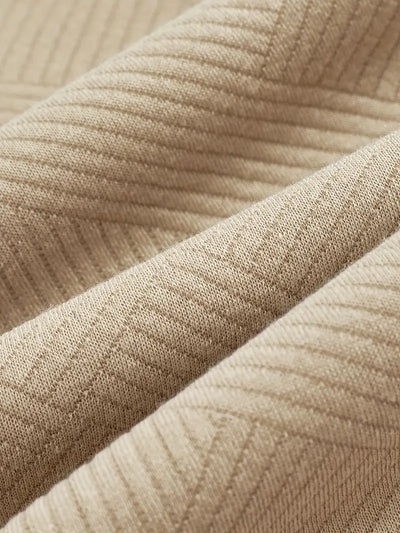 Όσκαρ – Vintage-Zip-Pullover με γεωμετρικό σχέδιο