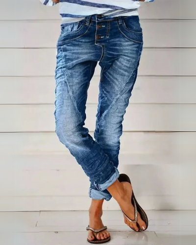 Charlotte™ Κομψό Slim Fit Παντελόνι
